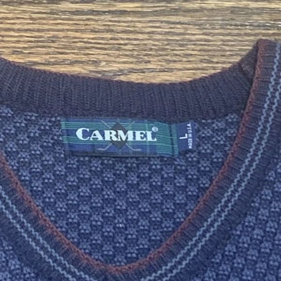 Carmel Blue Vest size Large - Picture 4 of 9